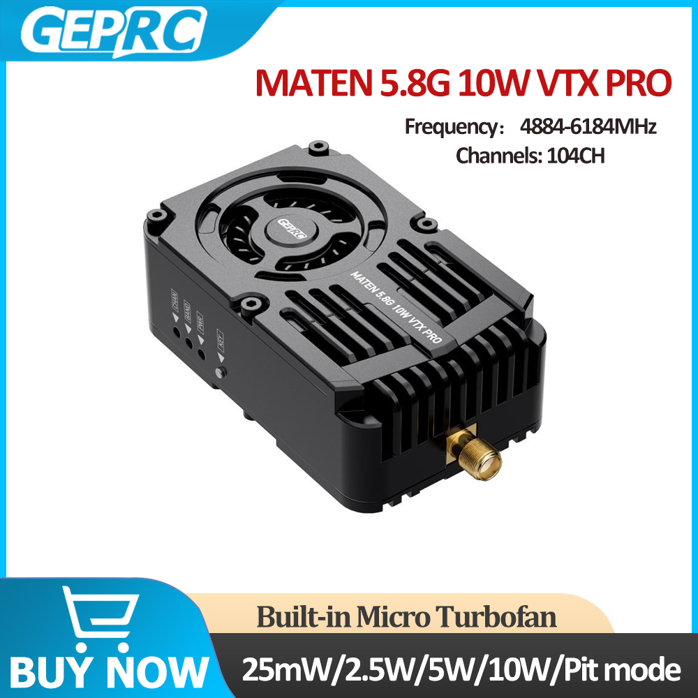 Drone Racing Vtx - GEPRC MATEN 5,8G 10W VTX PRO