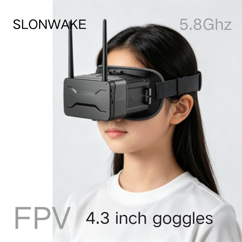 Drone Racing Goggles - 5.8G FPV-Brille 4,3 Zoll 480*272 Pixel