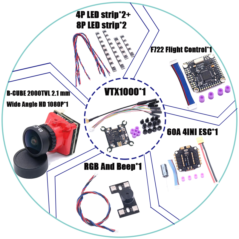 RCtoSky F4V3S PLUS F722 F745 H – Drone Racing Flight Controller Bewertung und Preis